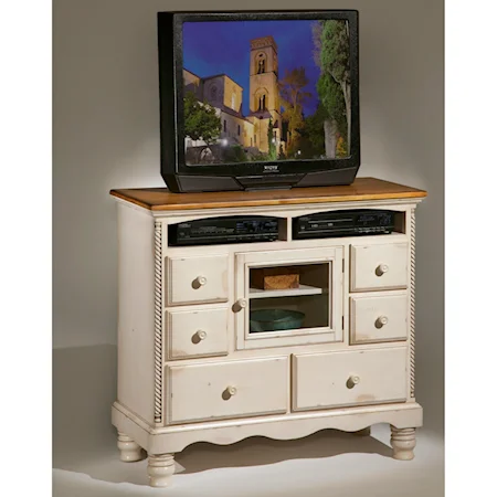 Two-Toned TV Chest